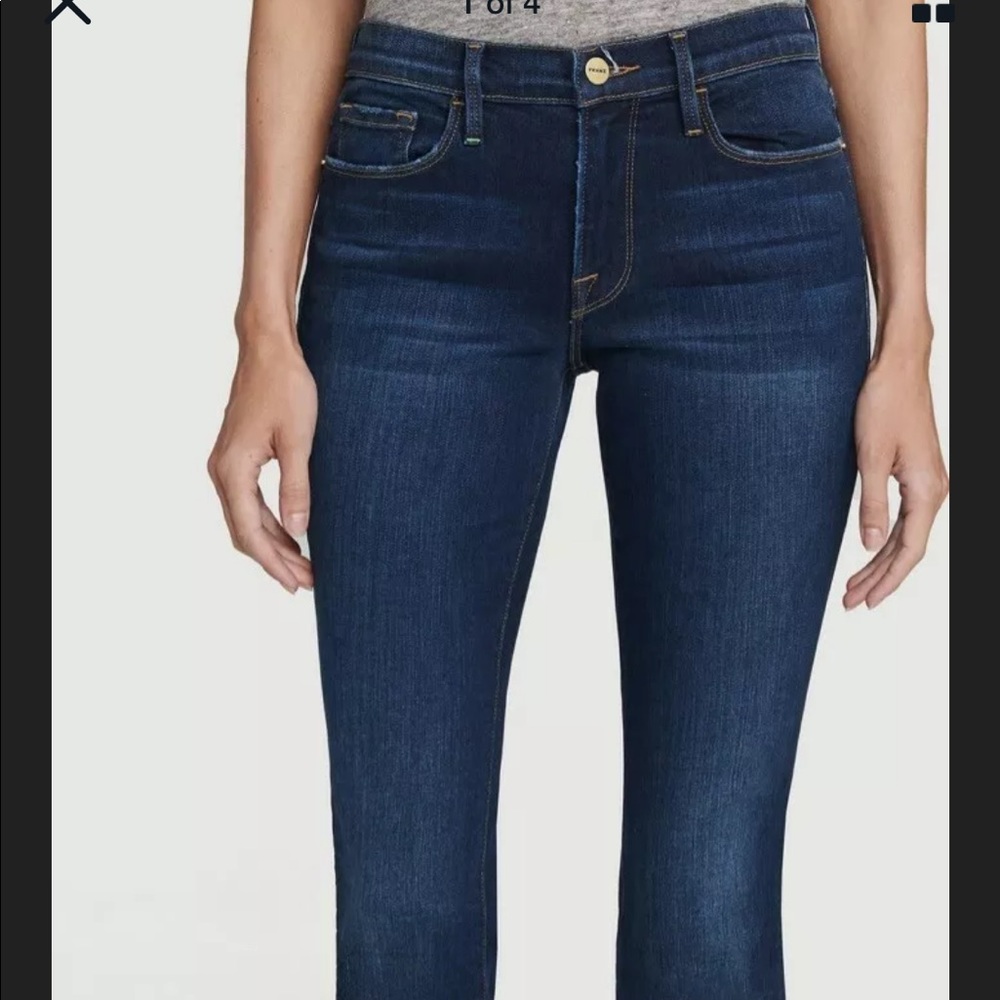 FRAME Denim Le Skinny De Jeanne in Columbia Road -